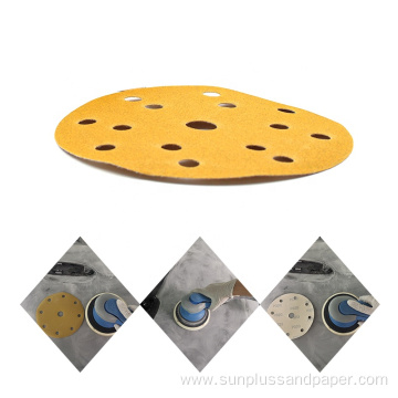 6 Inch Sand Paper Sanding Gold Sandpaper Discs